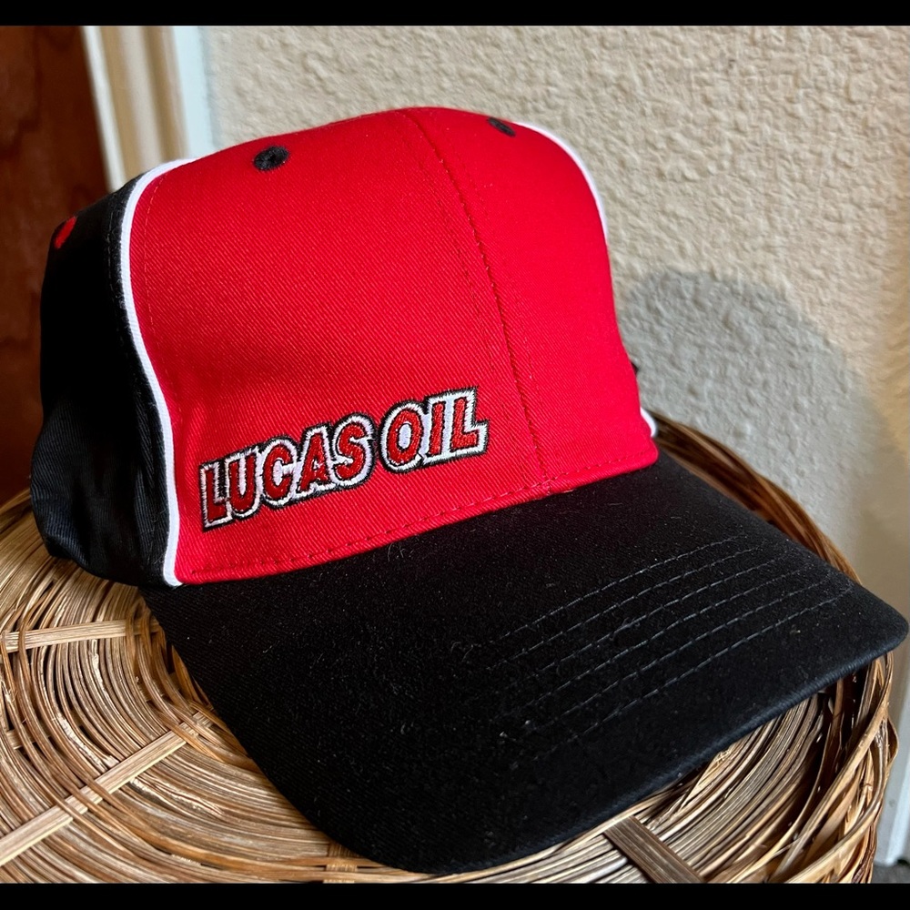 Lucas Oil Base ball cap.